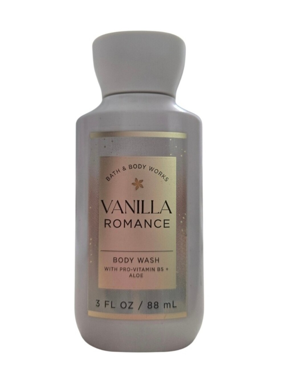 NEW Bath & Body Works Vanilla Romance 3 fl oz Travel Body Wash
